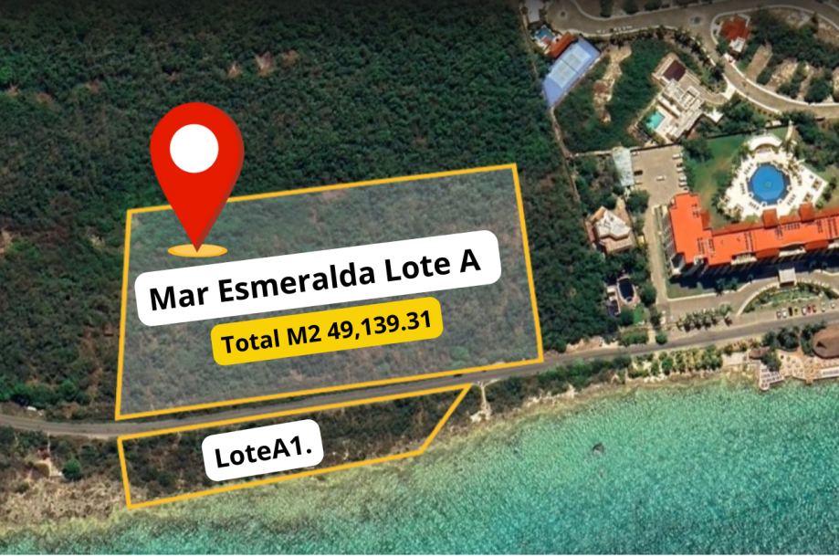 Terreno Mar Esmeralda Lote A y A1.-1